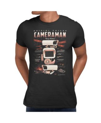 Men's Cameraman Always Watching Graphic T-Shirt