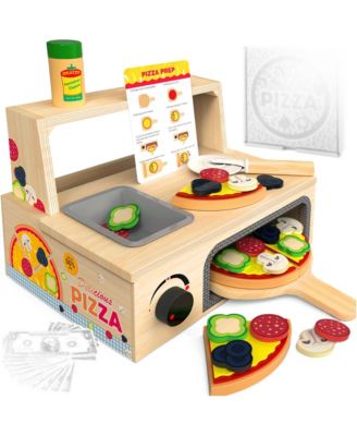 Pizza Restaurant Play Money Playset, Ages 3-5
