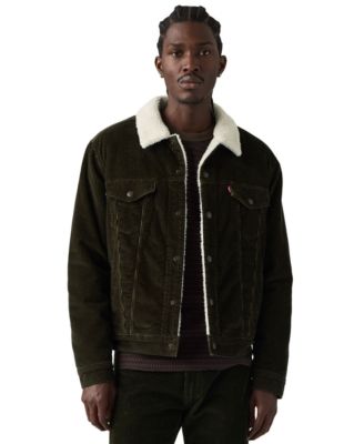 Men's Sherpa-Lined Trucker Regular-Fit Jacket
