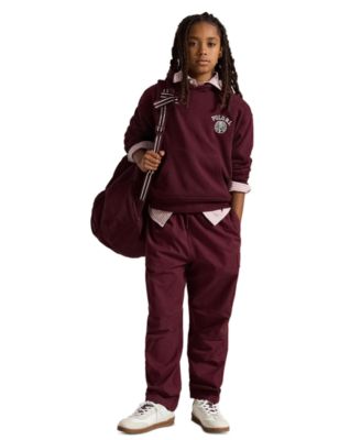 Boys' 8-20 Big Fit Logo Fleece Hoodie
