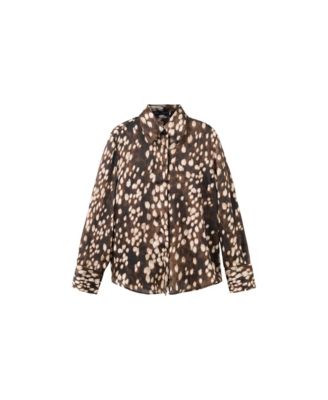 Women's Long-Sleeve Button-Down Blouse
