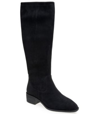 Women's Bianca Square Toe Block Heel Knee High Boots