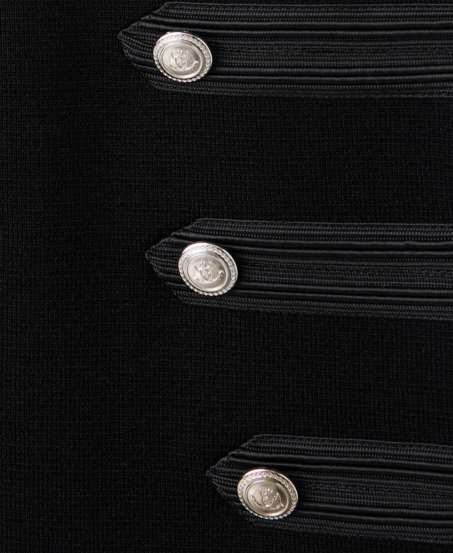 Женский жилет Mango Napoleonic Sleeveless Knit, цвет: Чёрный — фото 6