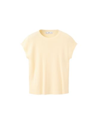 Women's New Now Crewneck Fine Knit T-Shirt