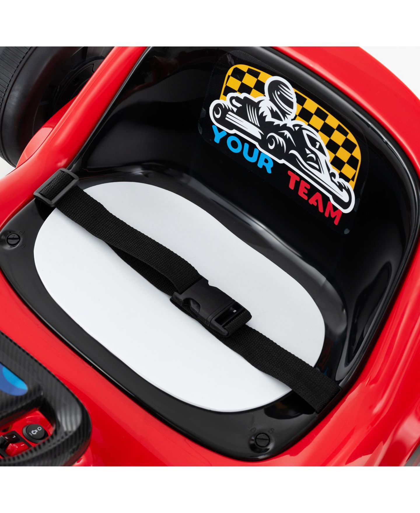 Детская игрушка Mecale Kids 12V Electric Go-Kart with Remote Control and Music — фото 9
