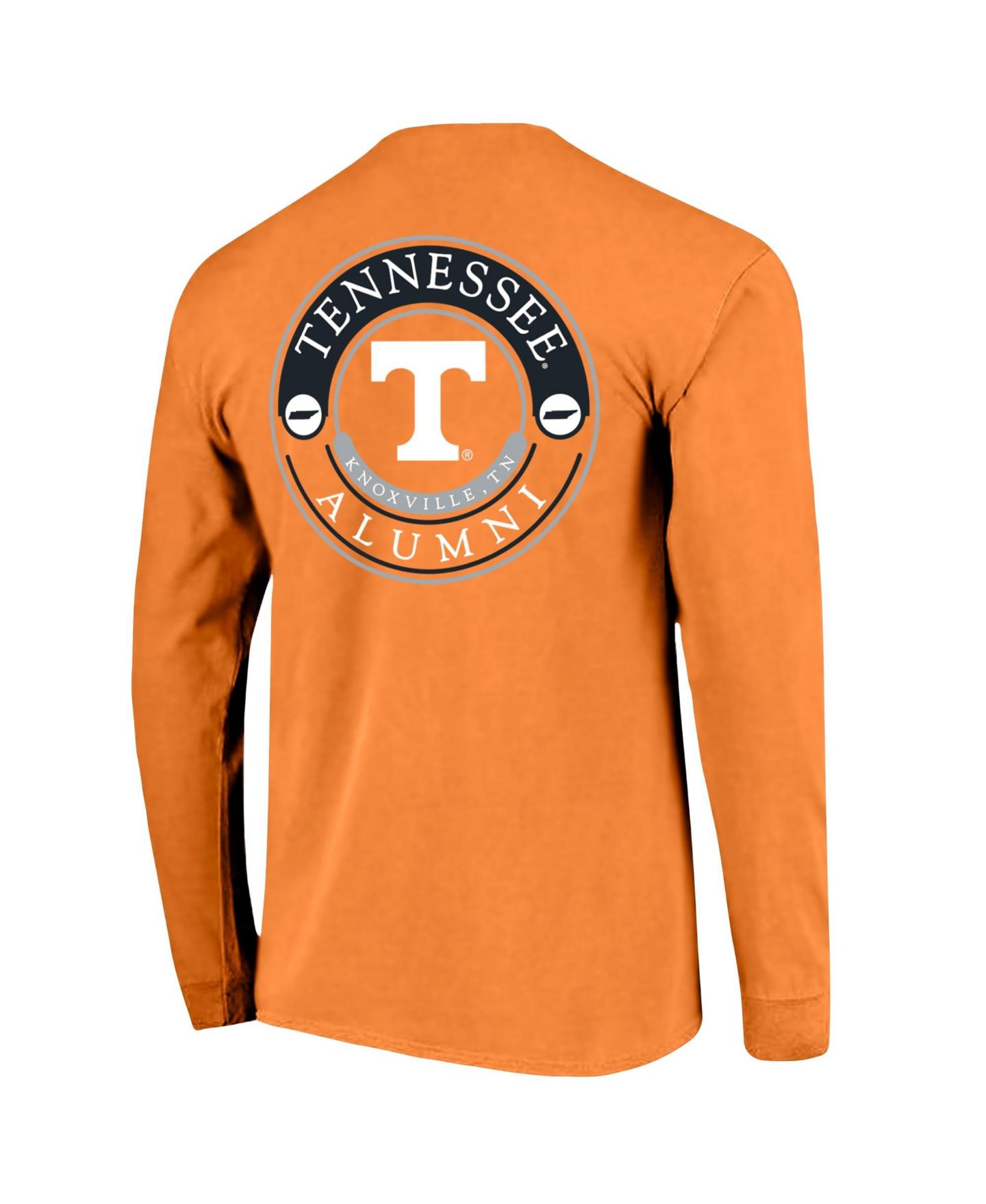 Мужская футболка Image One Tennessee Orange Tennessee Volunteers Circle Seal Alumni Long-Sleeve — фото 3