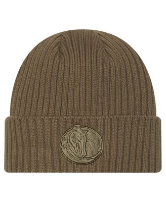 Men's Olive Dallas Mavericks Color Pack Cuffed Knit Hat