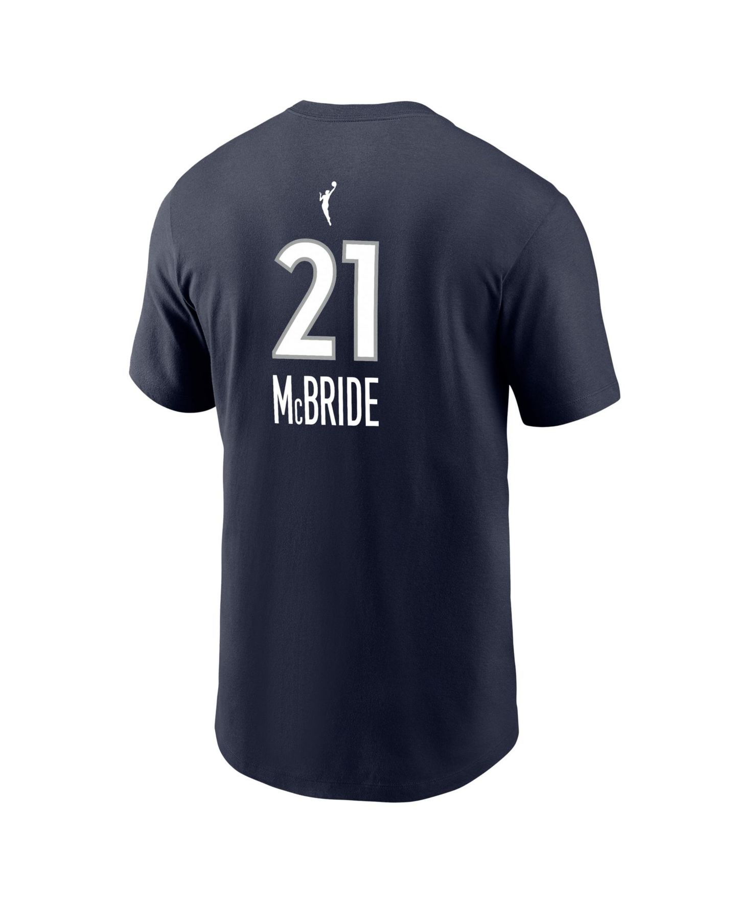 Мужская футболка Nike Kayla McBride Navy Minnesota Lynx Rebel Edition Name & Number — фото 3