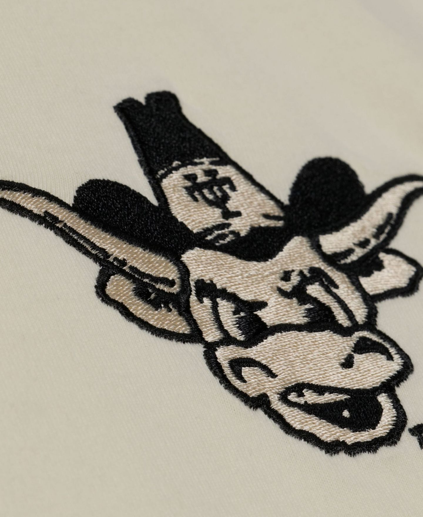 Мужская футболка Mitchell & Ness Cream Texas Longhorns Oversized Heritage Hue — фото 3