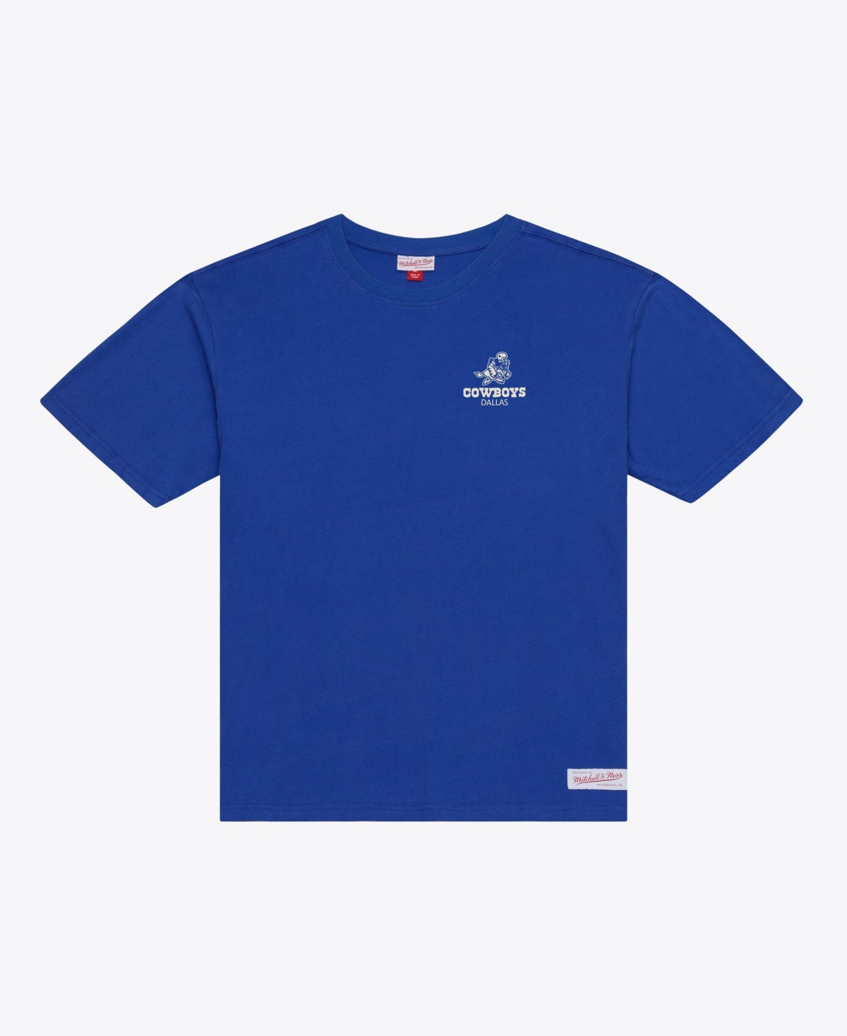 Mitchell & Ness Men's Mitchell Ness Royal Dallas Cowboys Core Essentials Micro Logo T-Shirt - Royal