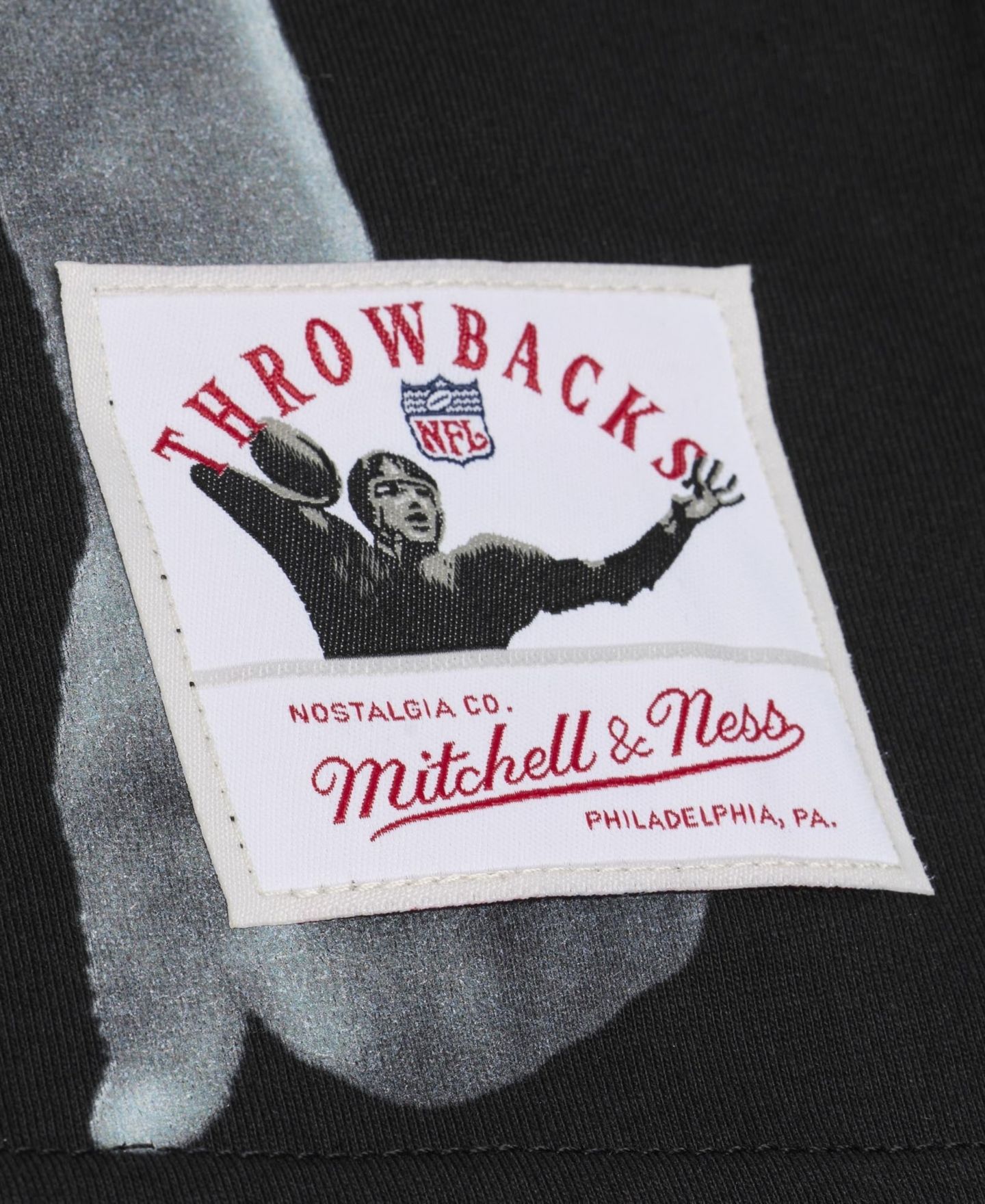 Мужская футболка Mitchell & Ness Reggie White Black Green Bay Packers Retired Solo Player — фото 4