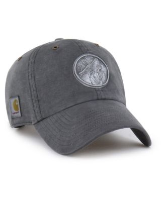 Carhartt x Men's Charcoal Minnesota Timberwolves Clean Up Adjustable Hat