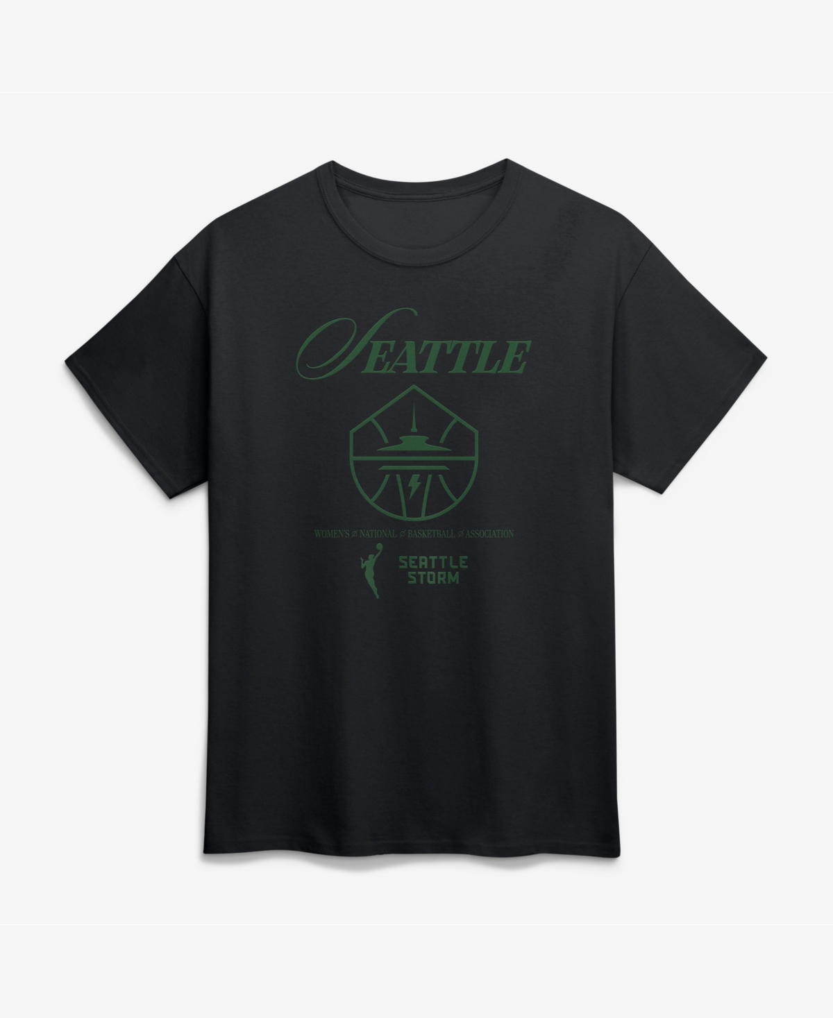 Logo Athletic Men's and Women's Black Seattle Storm In Motion T-Shirt - Black