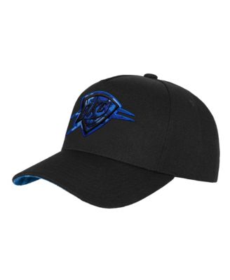 Big Boys' and Girls' Black Oklahoma City Thunder 404 Club Camo Pro Pinch Snapback Hat