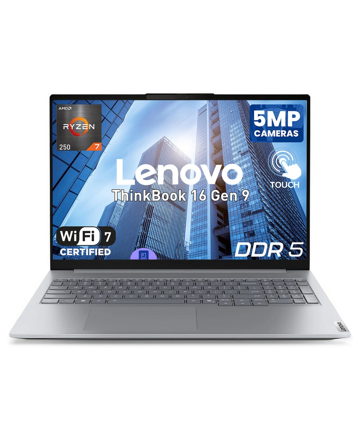 Lenovo ThinkBook 16 Gen 9 16" Touchscreen Laptop - Grey