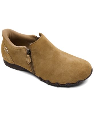 Women's Slip-Ins Relaxed Fit: Bikers Lite - Quiet Flair Casual Booties from Finish Line