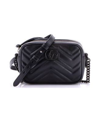 Mini GG Marmont Shoulder Bag Matelasse Leather