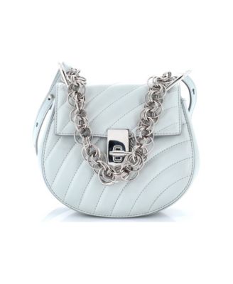 Small Drew Bijou Crossbody Bag Quilted Leather