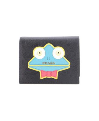 Compact Frog Wallet Leather