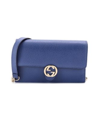Interlocking Wallet on Chain Leather