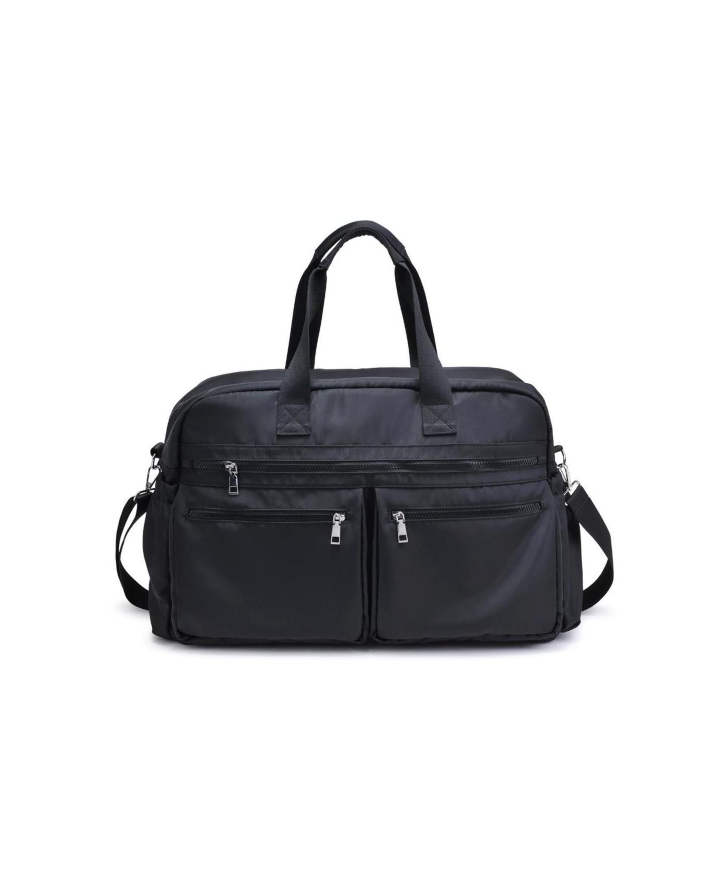 Женская сумка Urban Expressions Navigator Trolley Sleeve Adjustable Strap Weekender, цвет: Чёрный — фото 1