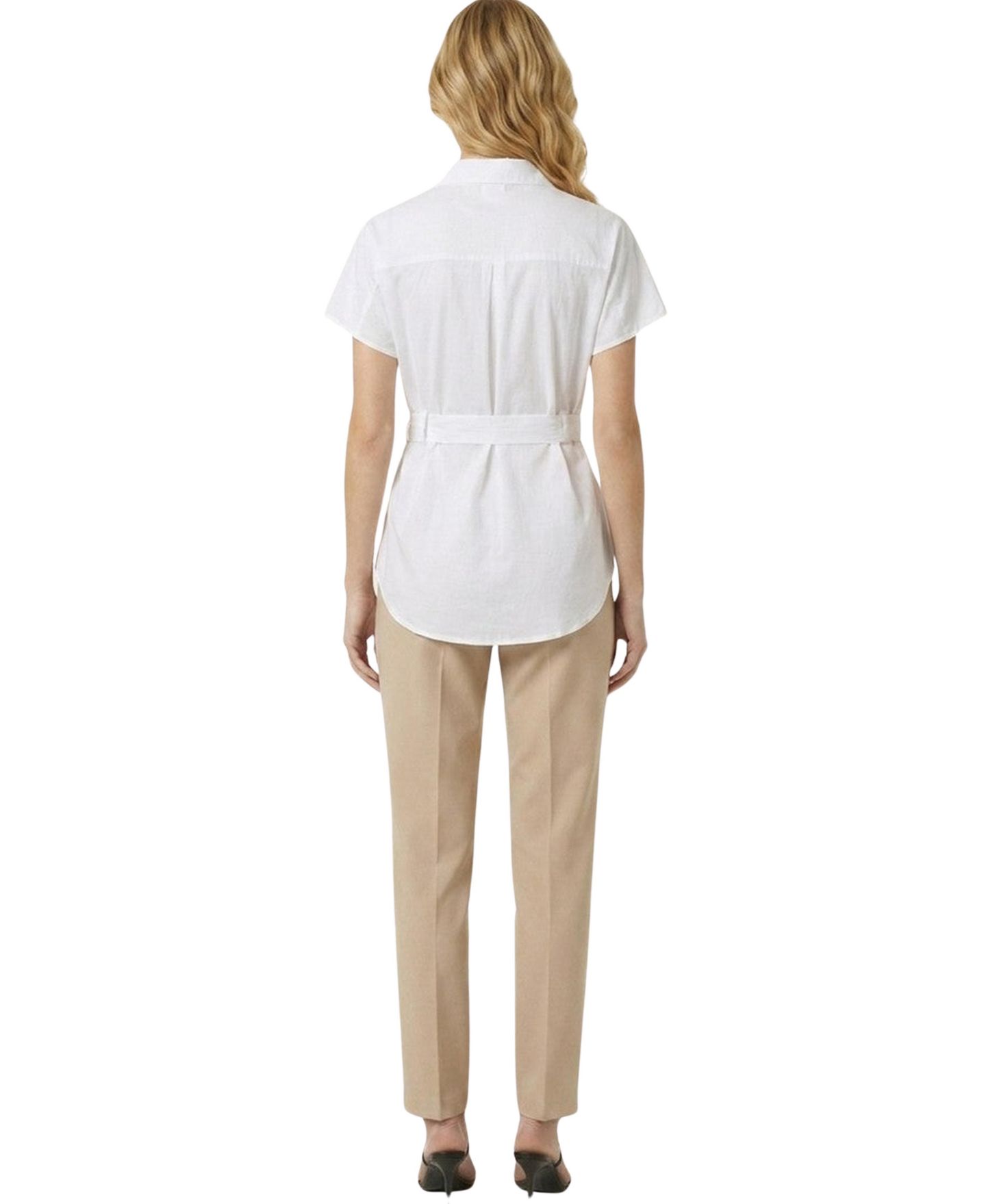 Женская блузка Modenaire Embroidered V-Neckline — фото 2
