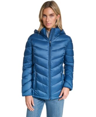 Women's Packable Hooded Puffer Coat