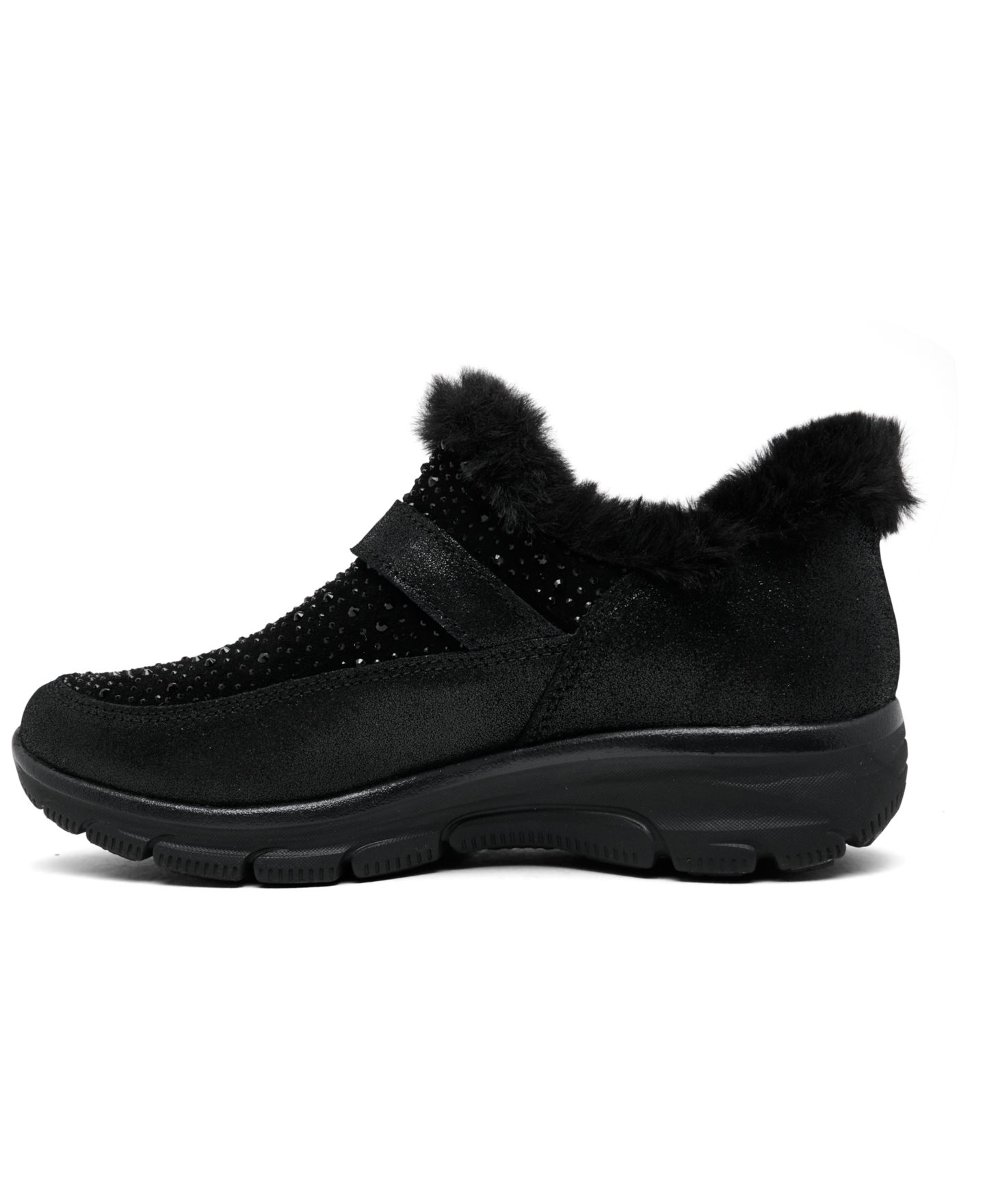 Женские ботинки Skechers Slip-ins Martha Stewart Relaxed Fit: Easy Going - Majestic Slip-On, цвет: Чёрный — фото 3