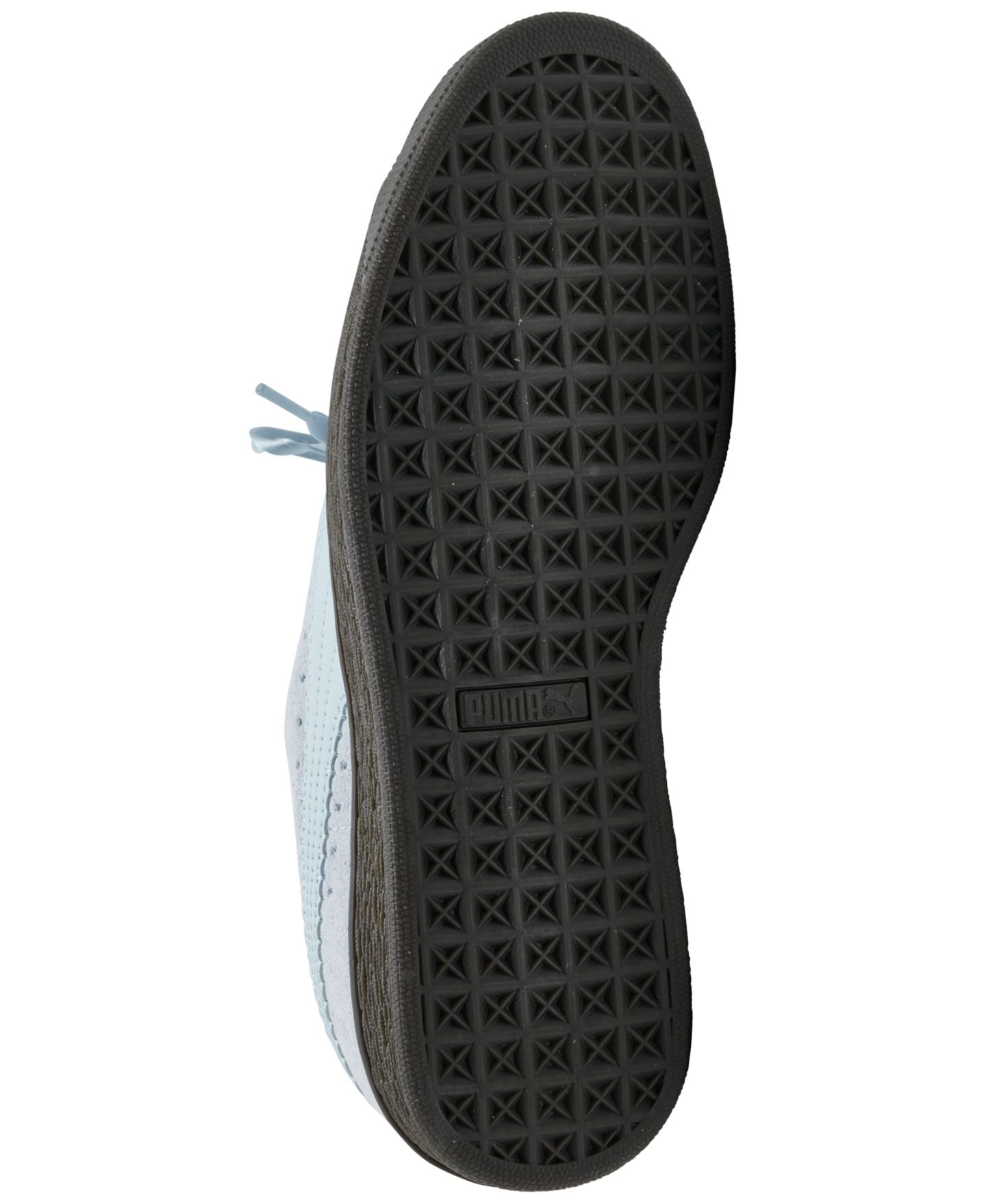 Женские кроссовки PUMA Suede Bloom Rhinestone-Embellished, цвет: Синий — фото 6