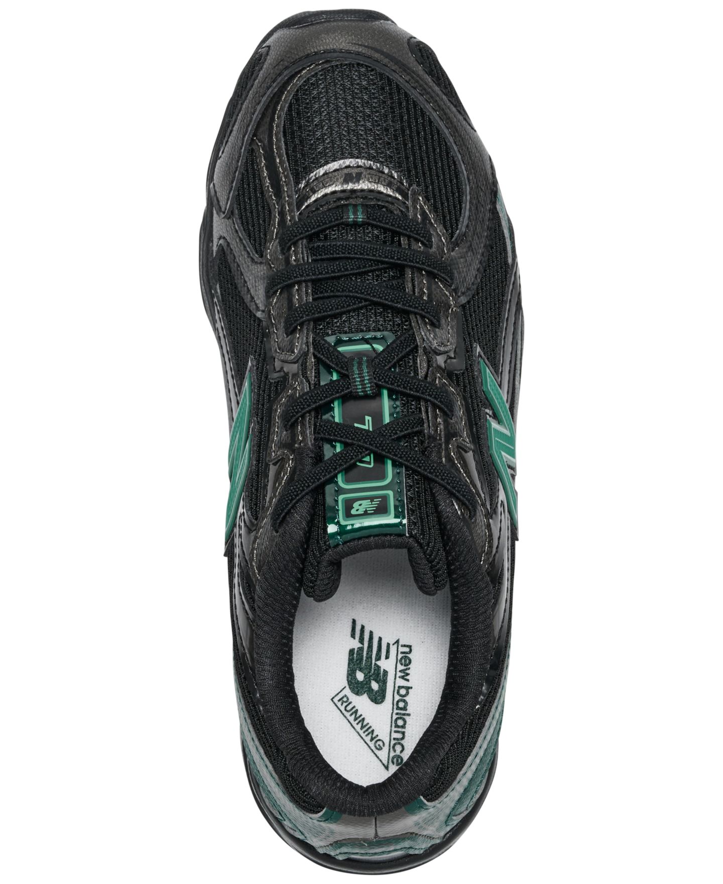 Детские кроссовки New Balance 740 Bungee Lace Low-Top, цвет: Чёрный — фото 5