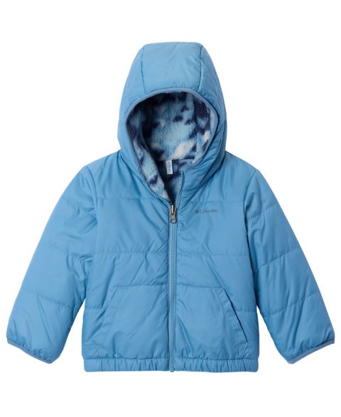Куртка Columbia Double Trouble III Reversible для мальчиков-малышей, цвет: Rainy Day/Rainy Day Sketchup