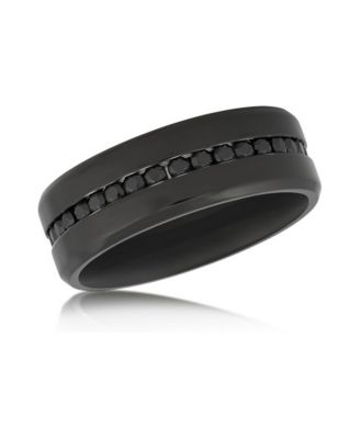 Cubic Zirconia Stainless Steel Ring