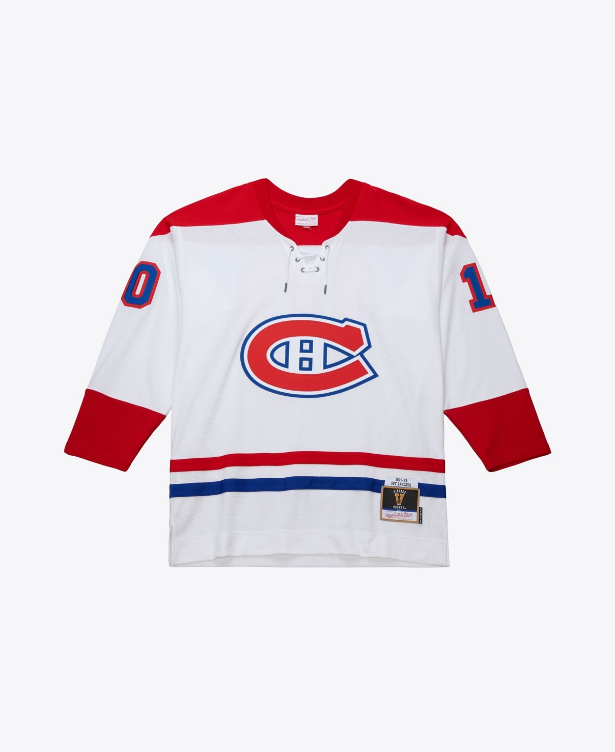 Mitchell & Ness Men's Guy Lafleur White Montreal Canadiens 1971 Power Play Jersey - White