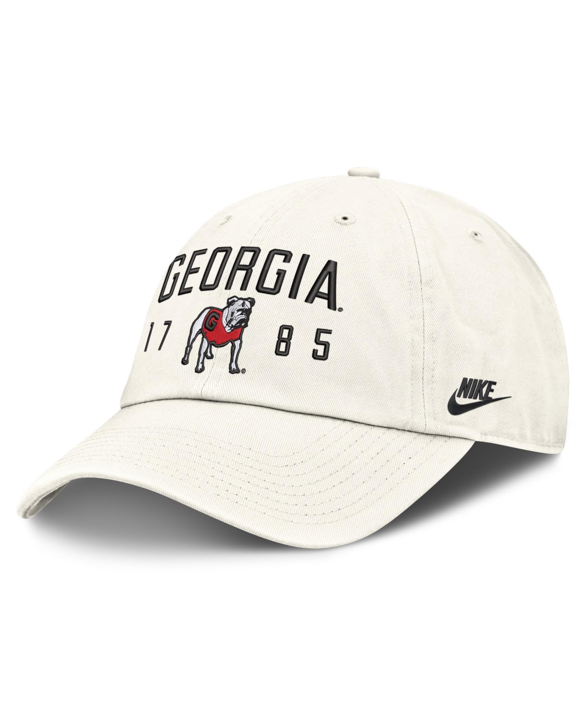 Nike Men's White Georgia Bulldogs Legacy Letter Location Club Adjustable Hat - White