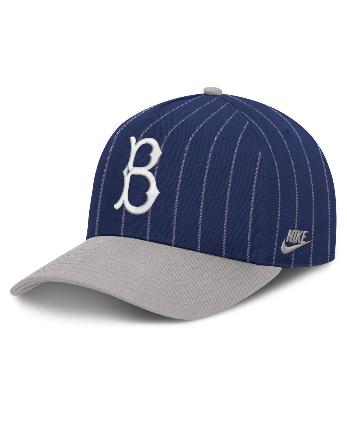 Nike Men's Royal/Gray Brooklyn Dodgers Cooperstown Rise A-Frame Adjustable Hat - Royal, Gray