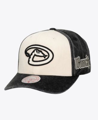 Men's and Women's Cream/Black Arizona Diamondbacks Snow Block Pro Crown Adjustable Hat