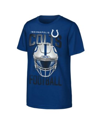Big Boys' and Girls' Royal Indianapolis Colts Full Gear T-Shirt