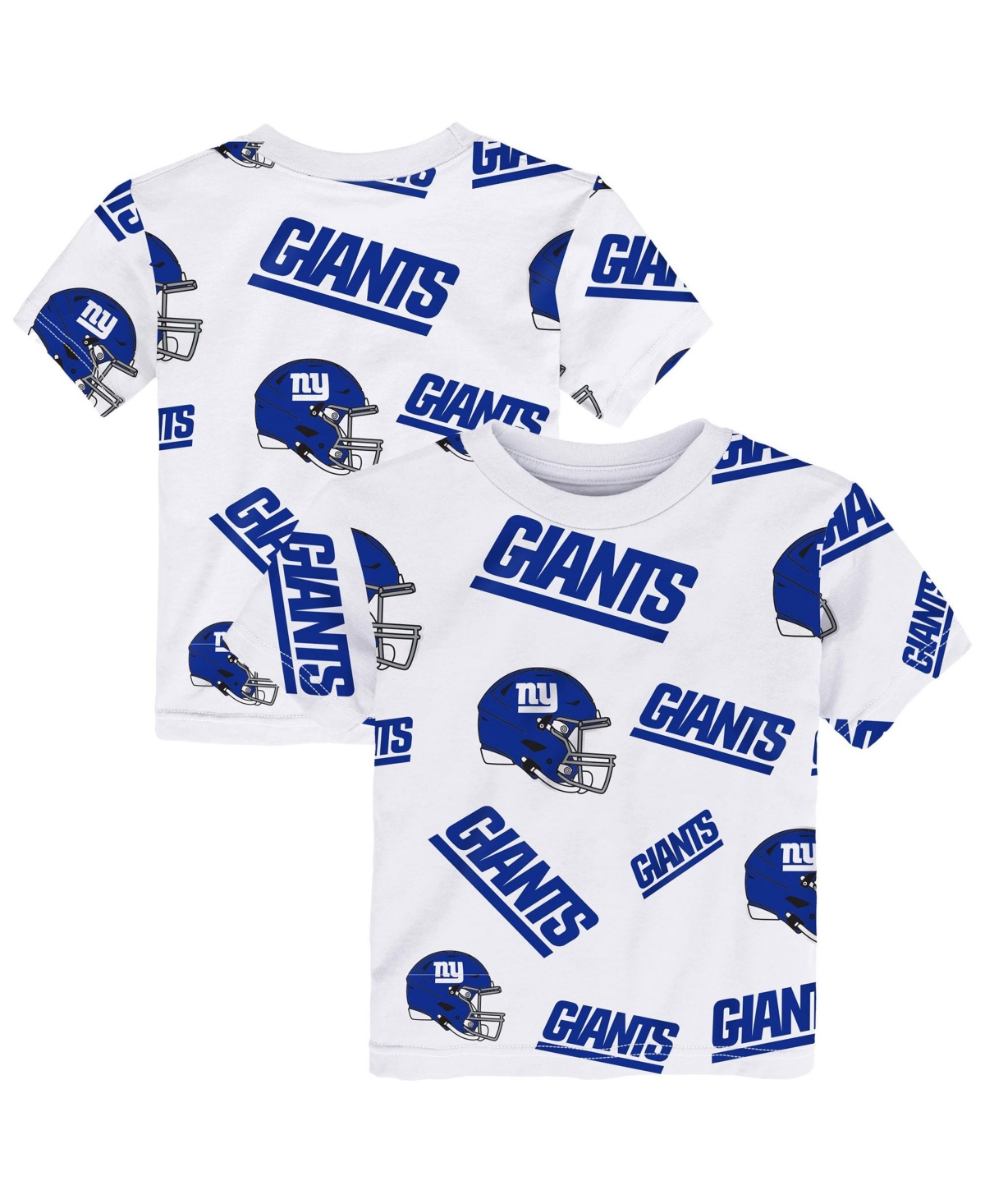 Outerstuff Toddler White New York Giants Mascot Play T-Shirt - White
