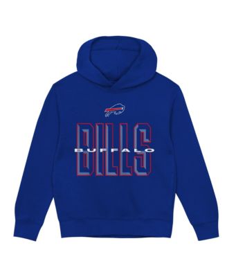 Toddler Royal Buffalo Bills Field General Fleece Hoodie