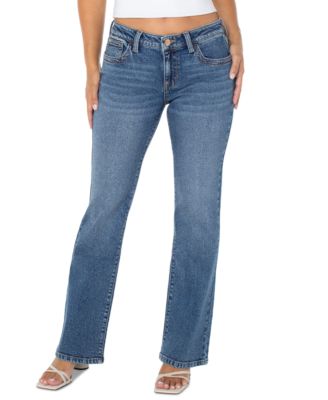 Juniors' Low-Rise Retro Bootcut Jeans