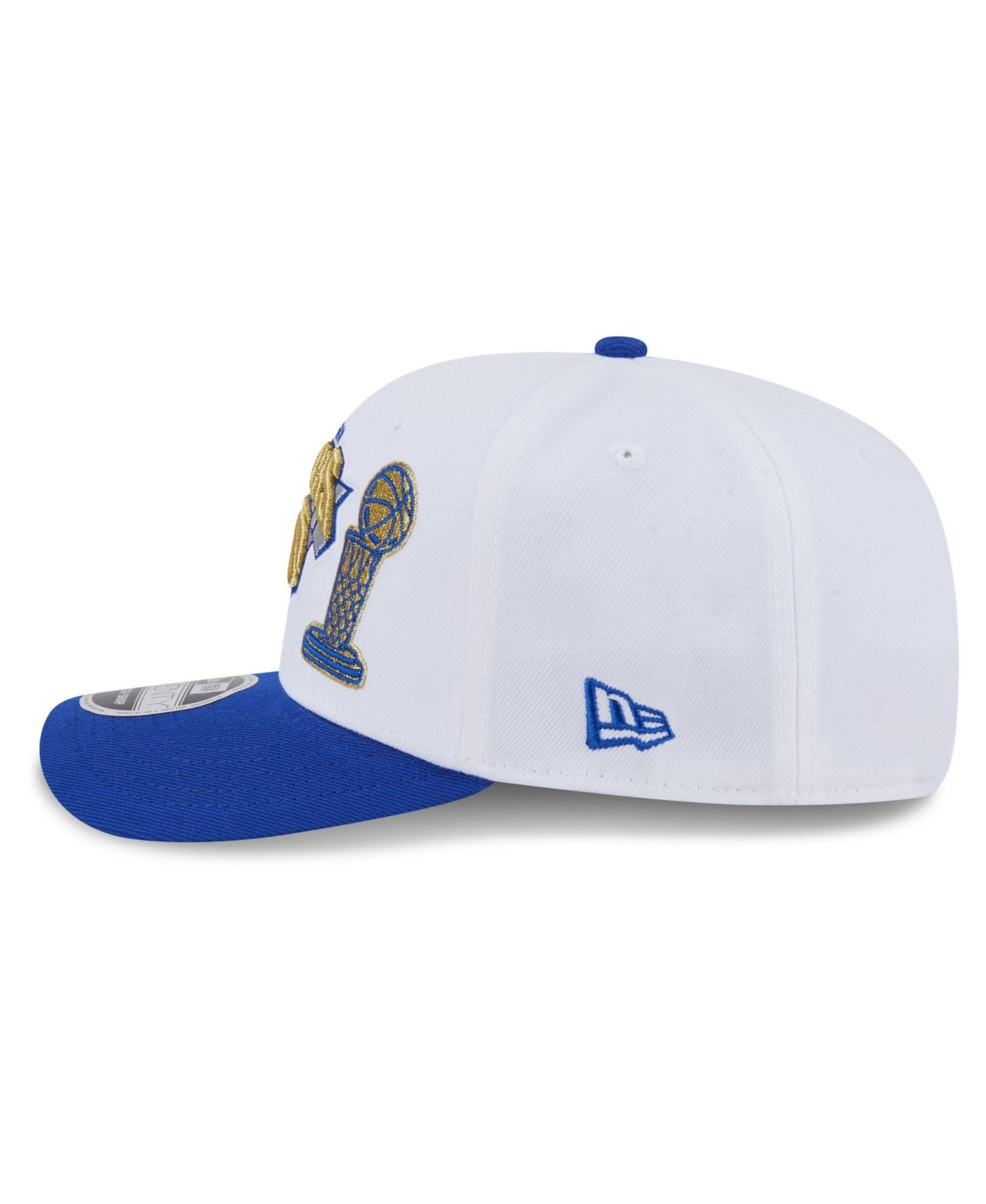 Мужская кепка New Era White, Blue New York Knicks 2026 Ring Ceremony 9SEVENTY Adjustable Hat — фото 5