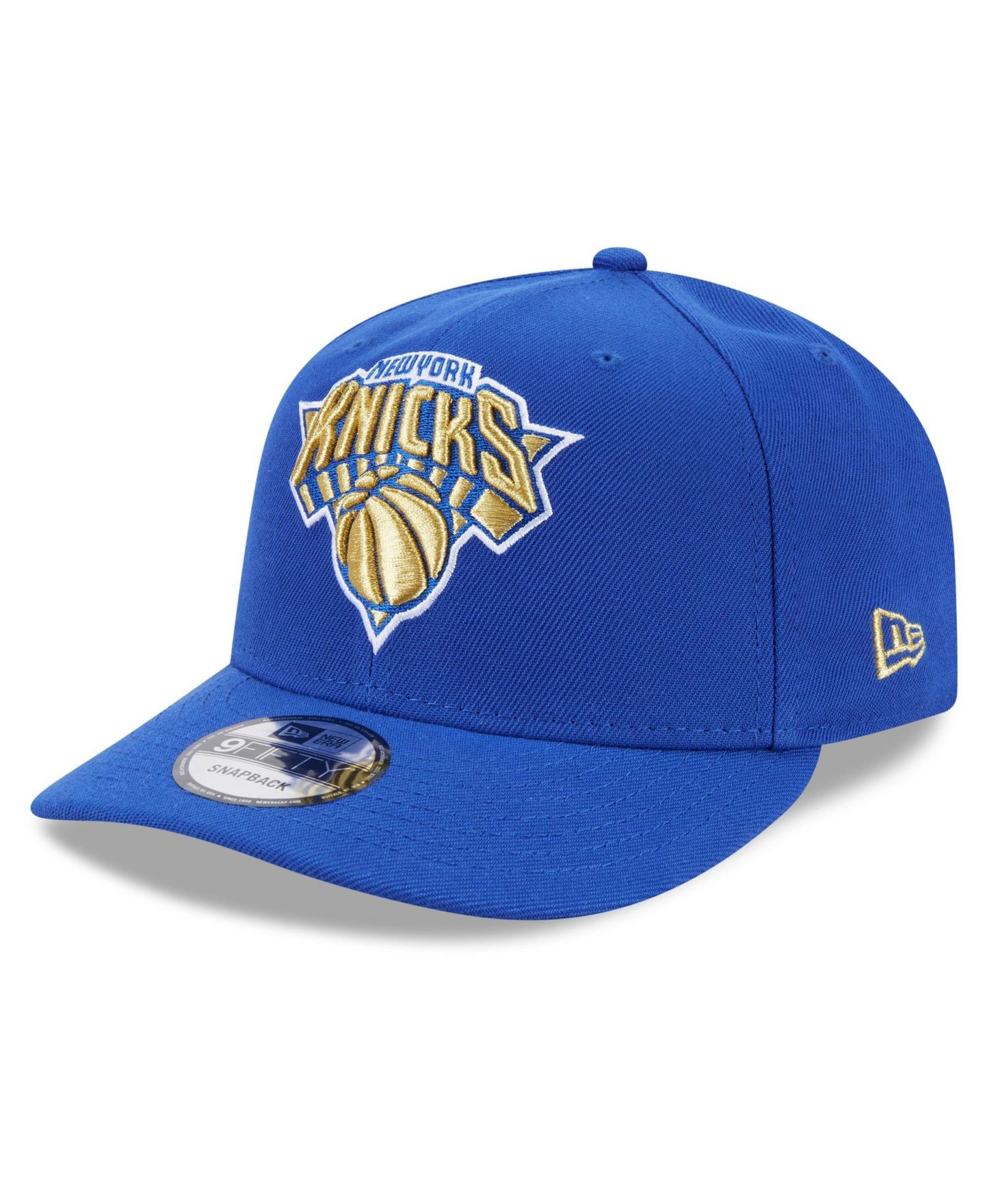 Мужская кепка New Era Blue New York Knicks 2026 Ring Ceremony 9FIFTY Hat — фото 5