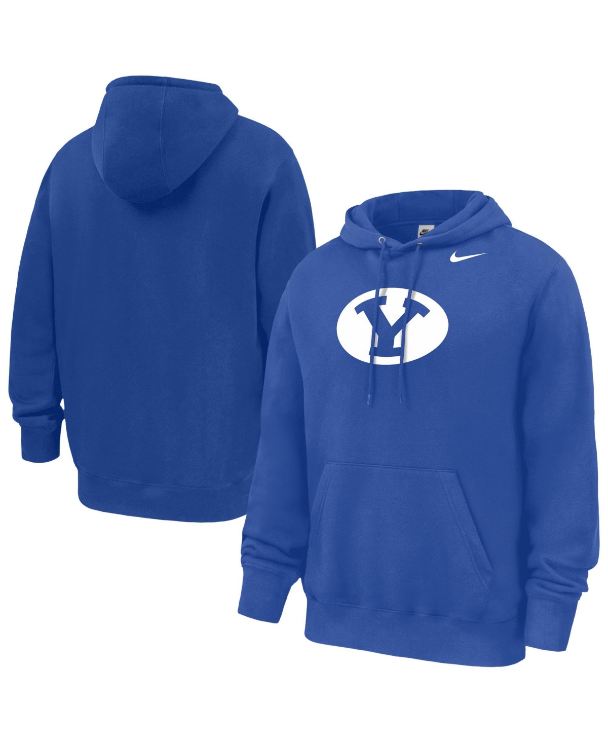 Nike Men's Royal Byu Cougars Club Fleece Hoodie - Royal