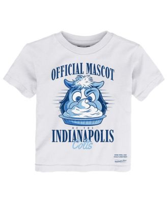 Toddler White Indianapolis Colts Mascot T-Shirt