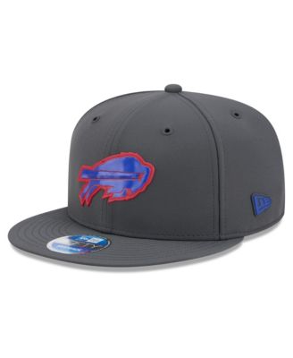 Men's Charcoal Buffalo Bills 2026 Sideline Cold Weather 9FIFTY Snapback Hat