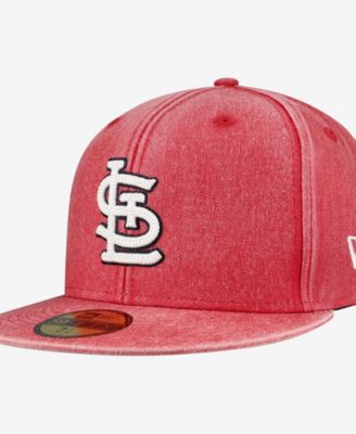 Men's Red St. Louis Cardinals Washed 59FIFTY Fitted Hat