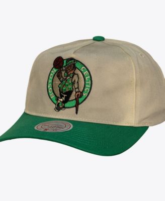 Men's Cream Boston Celtics Hardwood Classics Retro Roots Snapback Hat