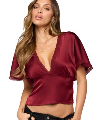 Women's Ihara Lacey Cinched Waist Top