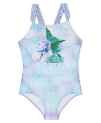 Little Girls 5-12 One Piece Bathing Suit