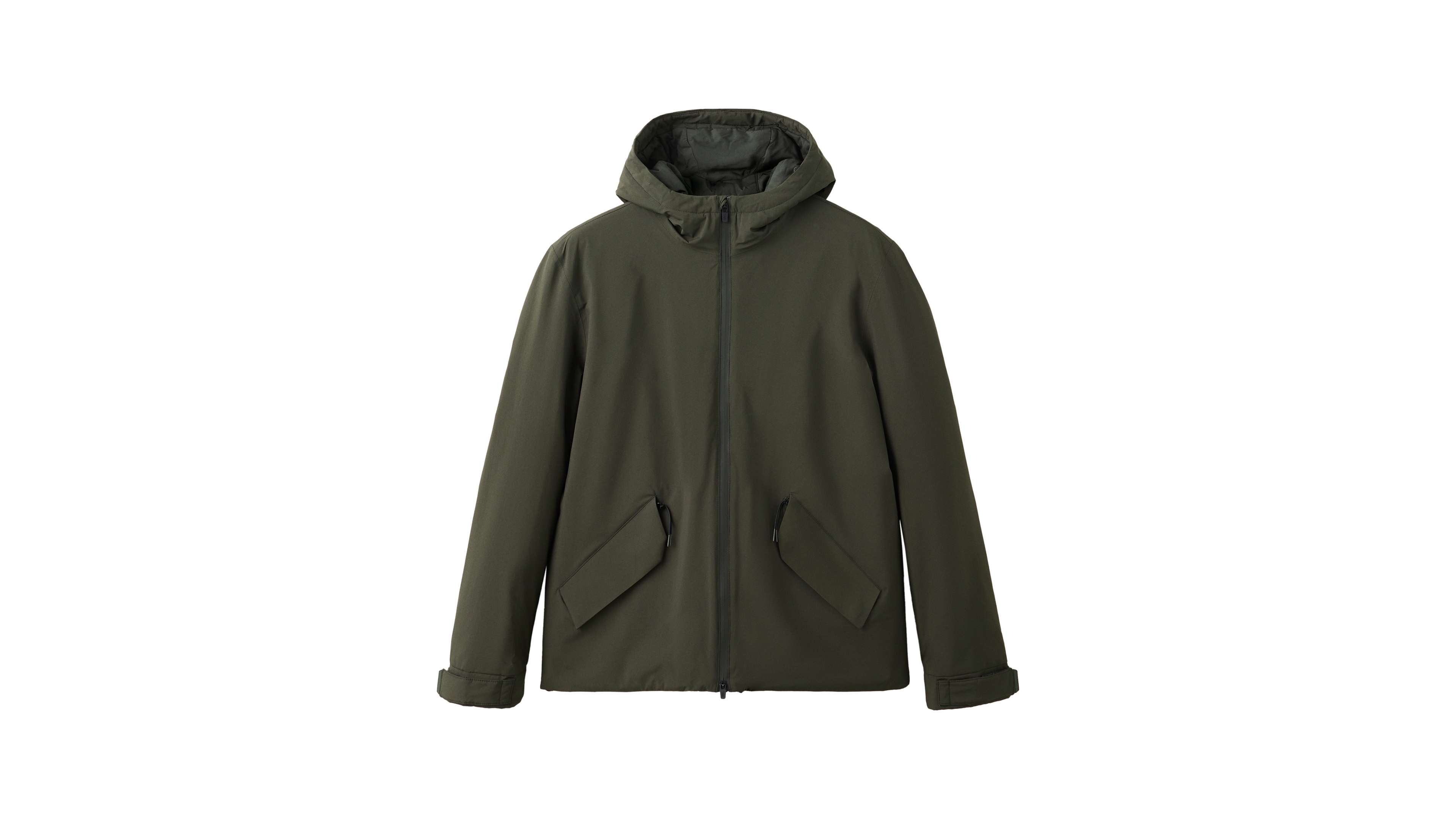 Mango Men's Module Hooded Collar Straight-Fit Short Jacket